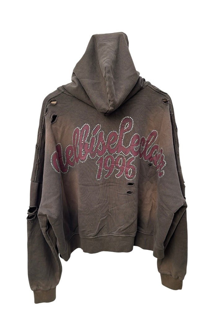 "MISÈRE DES RICHES" - (zip up hoodie)